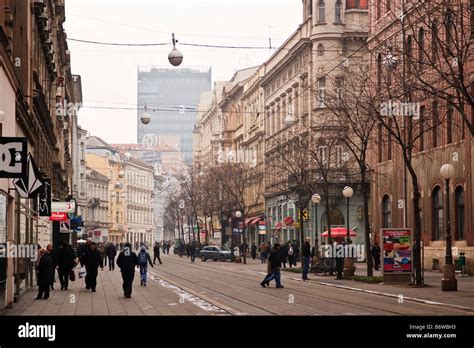 zagreb street view.